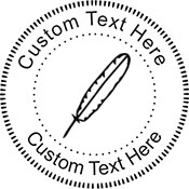 Fast&Friendly Service! Input your own custom text on Artwork Embosser Stamps from our leading manufacturer. Compact size and high leverage for a clean, crisp lasting impression.